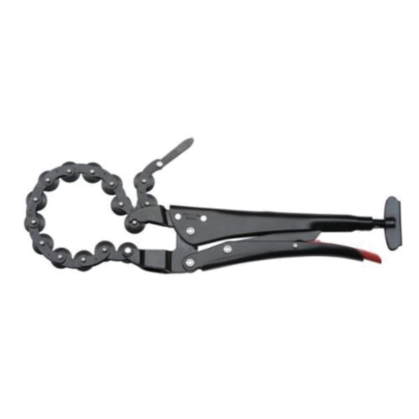 Proto J264XL Chain Locking Plier With Cutter, 4-33/64 in, 1-11/64 in W Jaw