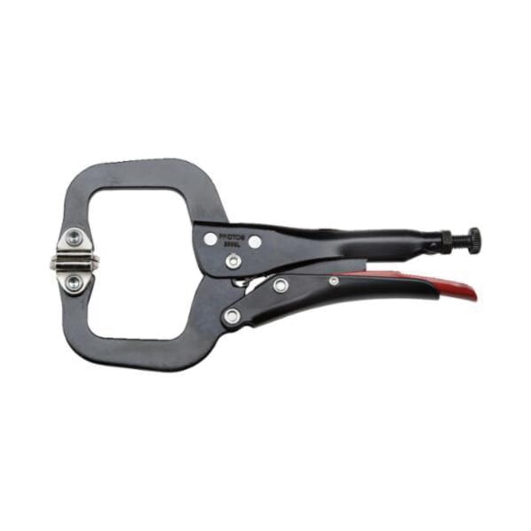 Proto J269XL Miniature Locking C-Clamp With Swivel Pad, 1-61/64 in D Throat, 1-61/64 in Jaw Opening, 3/4 in W x 1-61/64 in D Jaw, Alloy Steel