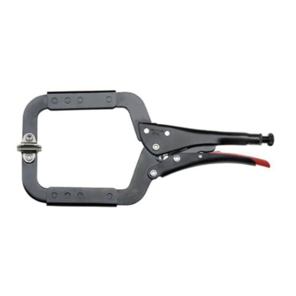 Proto J271XL Miniature Locking C-Clamp With Swivel Pad, 5-1/2 in D Throat, 4-59/64 in Jaw Opening, 1-1/8 in W Jaw, Steel