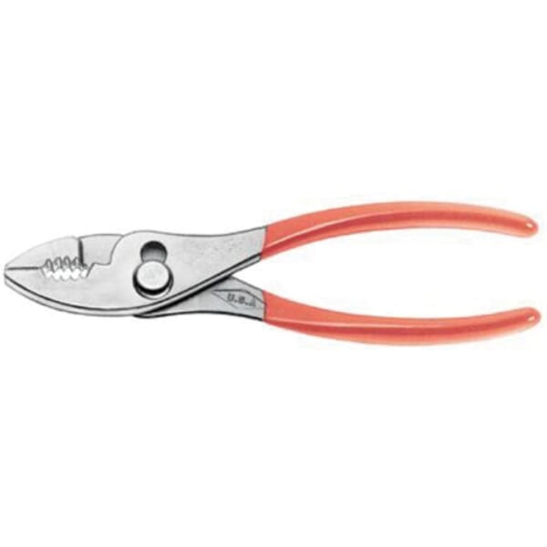 Proto J280 Combination Slip Joint Plier, 2-3/8 in L x 1-7/64 in W x 15/32 in THK Forged Alloy Steel Jaw, Serrated Jaw Surface, 9-1/2 in OAL, ASME B107.23