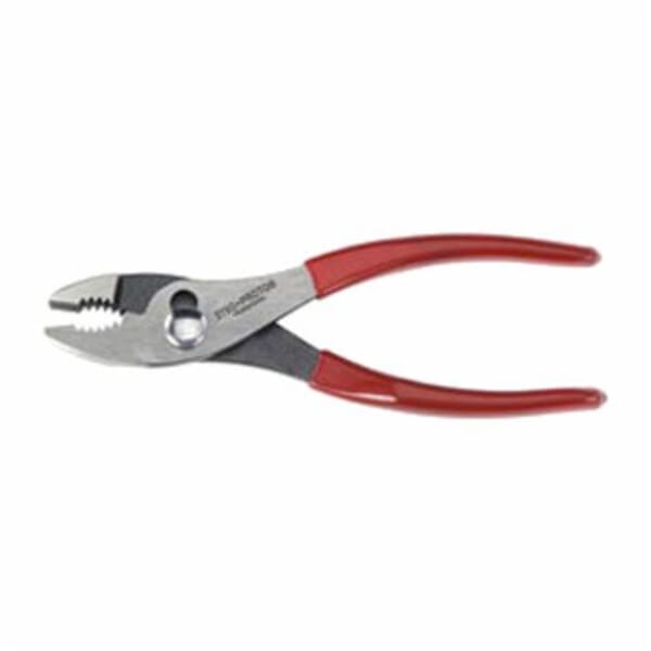 Proto J278G Combination Slip Joint Plier, 1-3/4 in L x 1-13/64 in W x 3/8 in THK Forged Alloy Steel Jaw, Serrated Jaw Surface, 8-1/16 in OAL, ASME B107.23