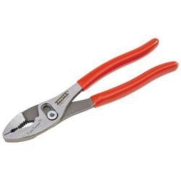 Proto J278GXL XL Series Flush Fastener Slip Joint Plier, 2-3/32 in L x 1-5/16 in W x 13/32 in THK Forged Alloy Steel Jaw, Serrated Jaw Surface, 8 in OAL, ASME B107.23-2004