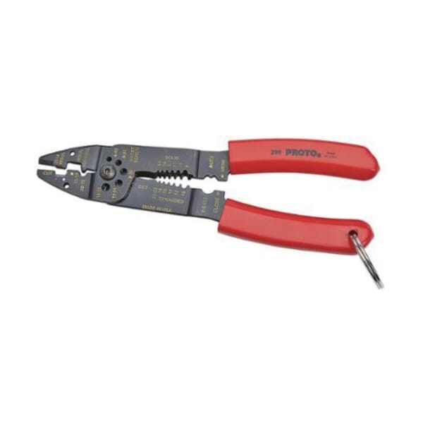 Proto J299-TT Insulated Manual Tether-Ready Wire Stripper, 20 to 10 AWG Cable/Wire