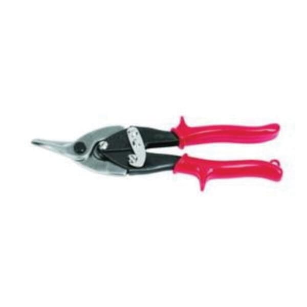 Proto J303L Aviation Snip, 18 ga Mild Steel, 1-3/8 in Length of Cut, Left Snip, Steel Blade, Vinyl Handle, Soft Grip