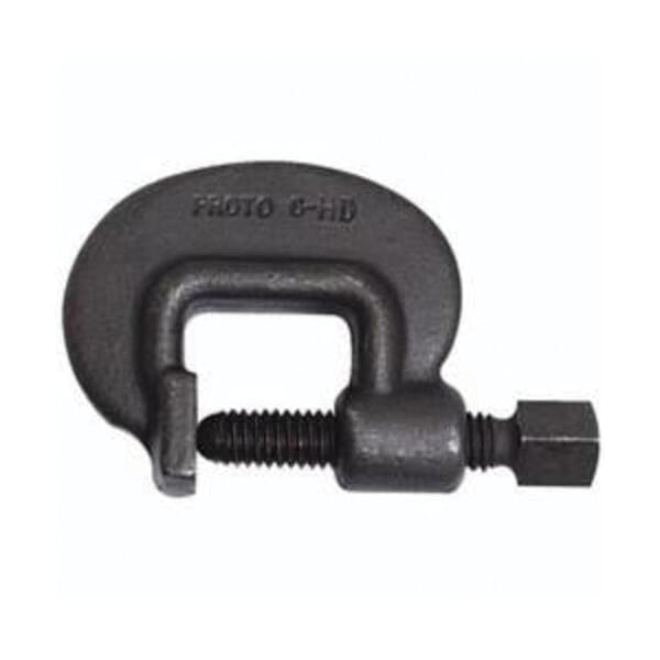 Proto J3P2-HD Forcing Screw, 7/8 in Dia Thread, For Use With C-Clamp, Steel, Black