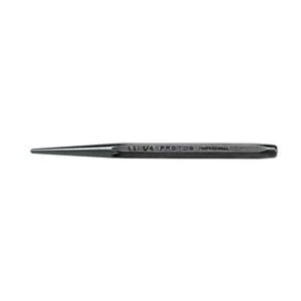 Proto J411/4 Center Punch, 1/4 in Parabolic Steel Tip, 4-1/4 in OAL