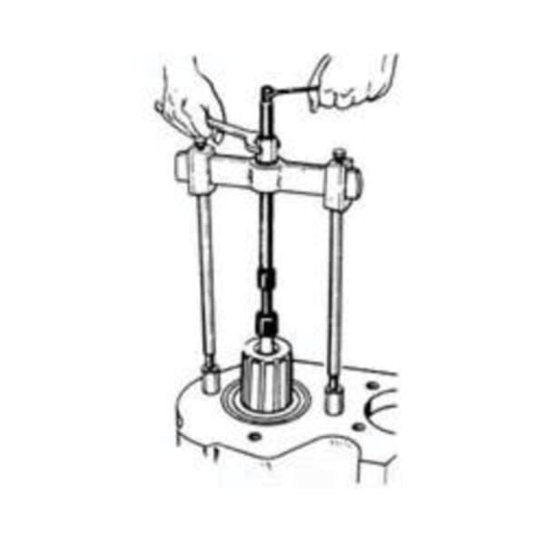 Proto J4240-14F Puller Adapter, 5/8 x 7/8 in Female Thread, For Use With Press-N-Pull 10 ton 3-Leg and 2-Leg Puller