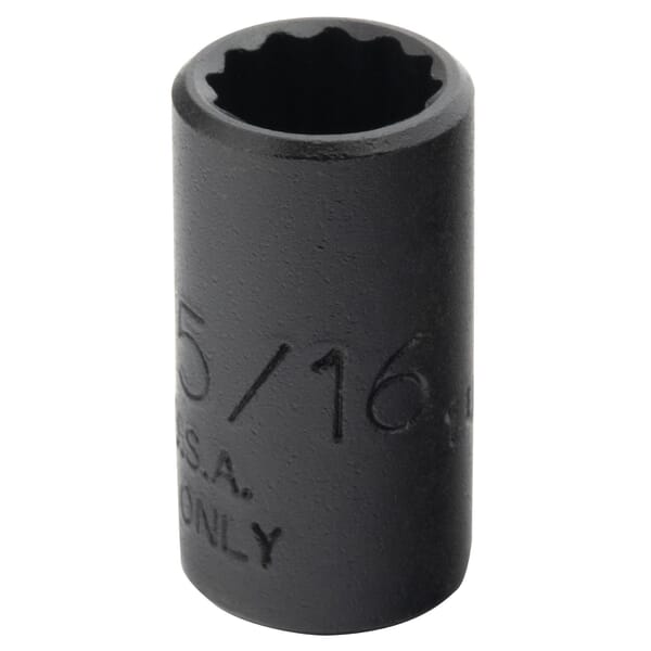 Proto TorquePlus J4710TB Standard Length Socket, 1/4 in Square Drive, 5/16 in, 12 Points