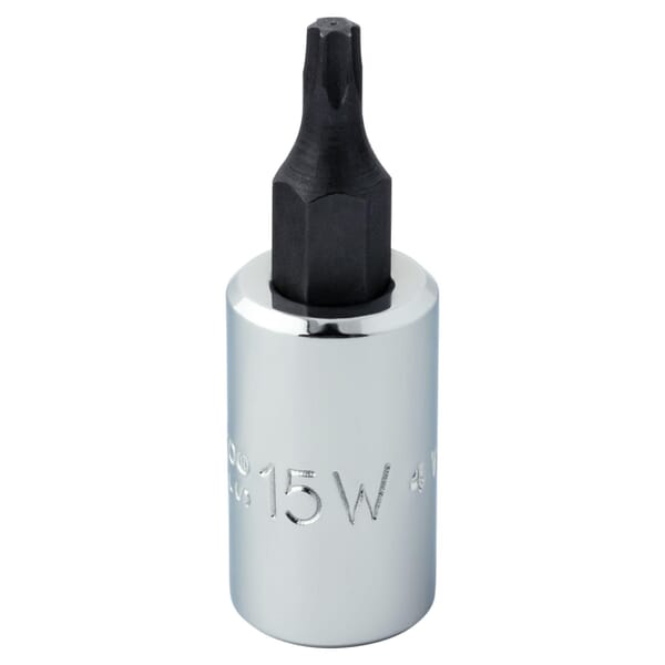 Proto J4739-15W Standard Length Socket Driver Bit, 1/4 in Drive, T15, 5/8 in L Bit