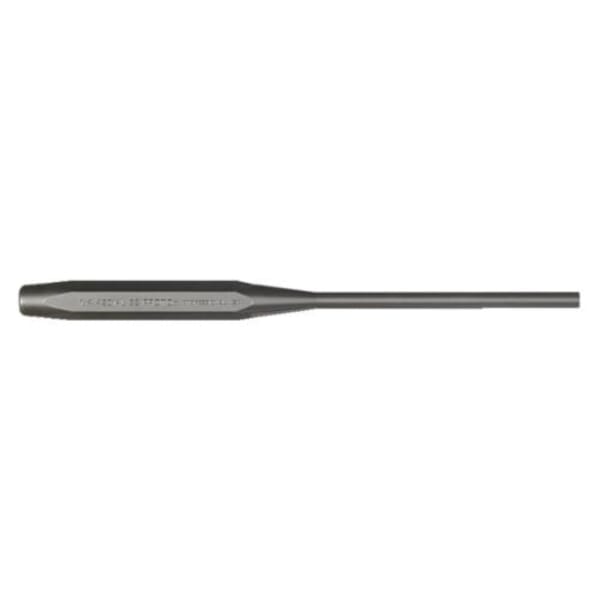 Proto J48014LS2 1-Piece Long Super Duty Drive Pin Punch, 1/4 in Parabolic Punch, 8 in OAL, Steel