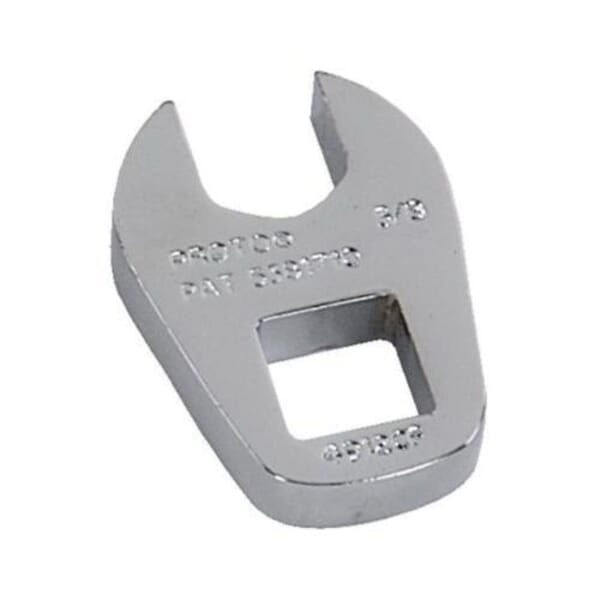 Proto J4944CF Crowfoot Wrench, 1-3/8 in Wrench, 3/8 in Drive, 2-1/2 in OAL, ASME B107.21, Full Polished