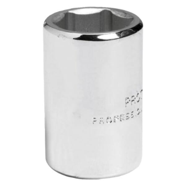 Proto TorquePlus J5218H Standard Length Socket, Imperial, 3/8 in Square Drive, 9/16 in