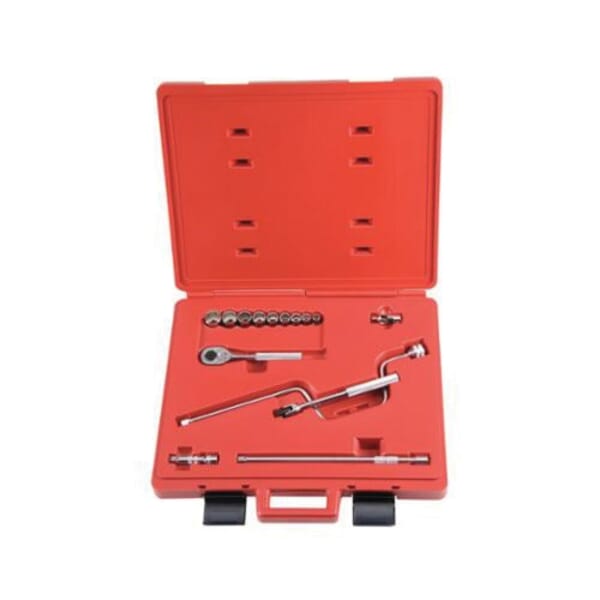 Proto TorquePlus J52132 Socket Set, Imperial, 15 Pieces, Full Polished