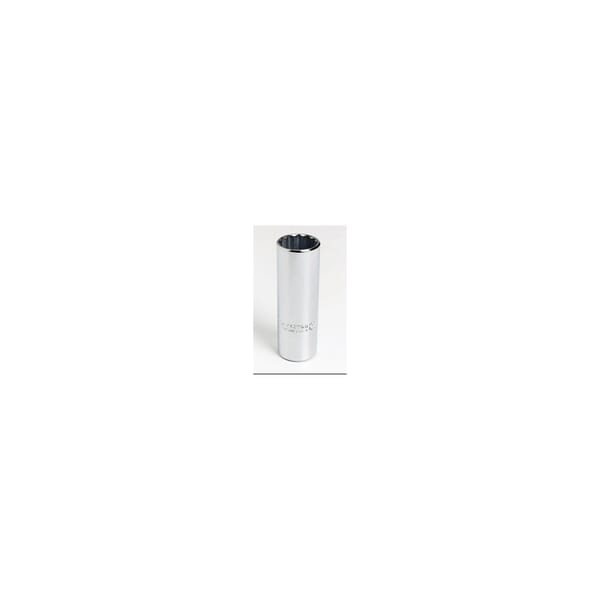 Proto TorquePlus J5323M Deep Length Socket, Metric, 1/2 in Square Drive, 23 mm