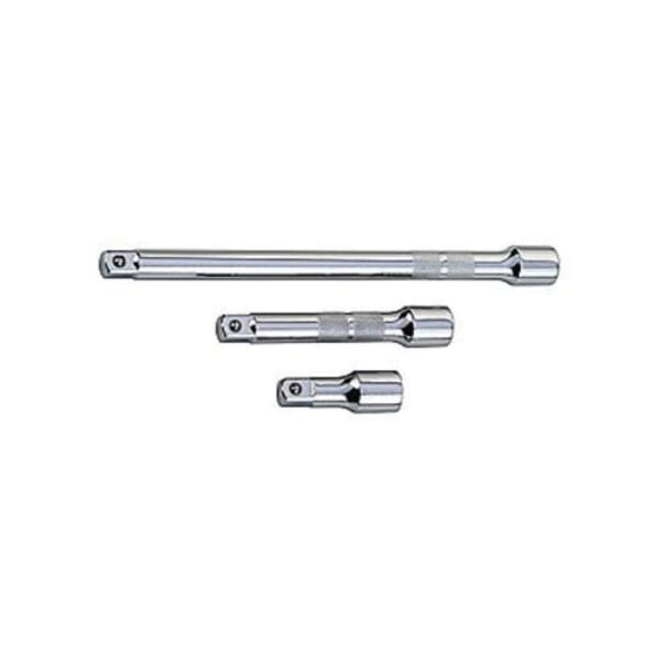 Proto J54111 Knurled Socket Extension Set, 1/2 in Drive, 3 Pieces, Full Polished