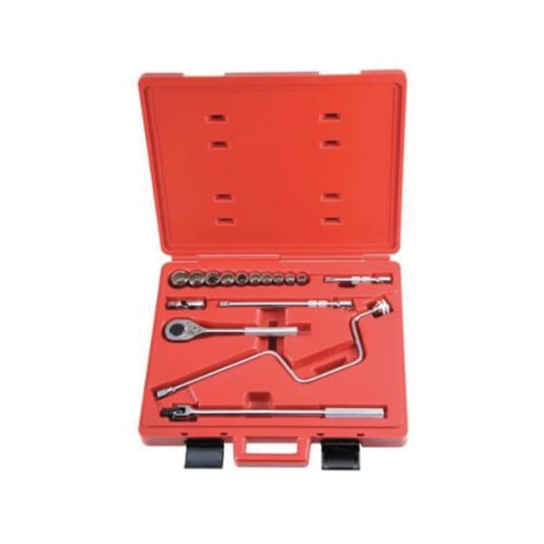 Proto TorquePlus J54118 Socket Set, Imperial, 16 Pieces, Full Polished