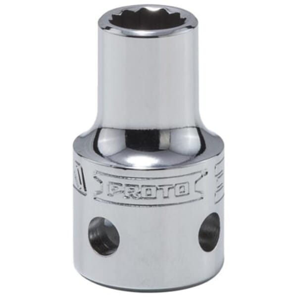 Proto TorquePlus J5420-TT Standard Length Tether Ready Socket, 1/2 in Square Drive, 5/8 in, 12 Points