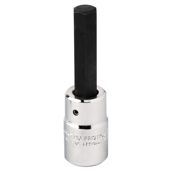 Proto J54417/16 Standard Length Socket Driver Bit, 1/2 in Drive, 7/16 in, 1-3/4 in L Bit, Federal GGG-W-641E