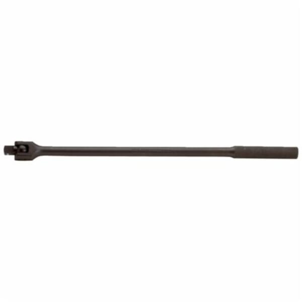 Proto ProtoBlack J5468BL Hinge Handle, 1/2 in Drive, 18-5/8 in OAL, ASME B107.110-2012, Heat Treated Alloy Steel, Black Oxide/Polished Chrome