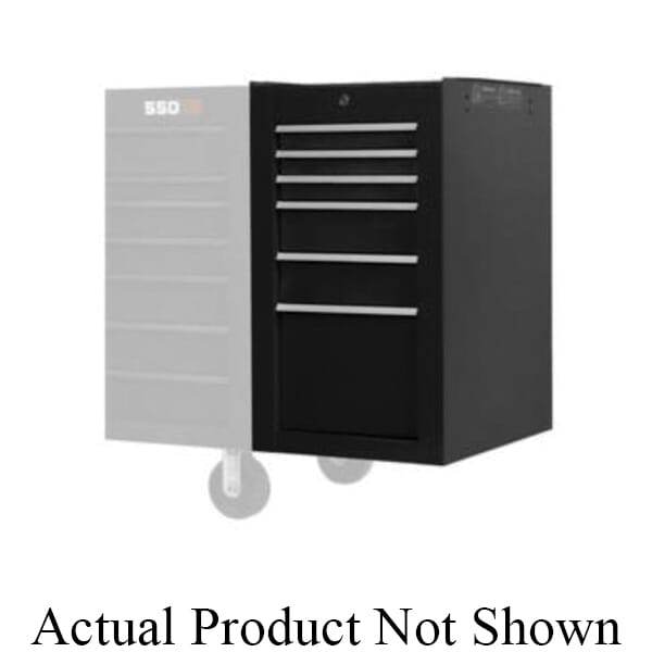 Proto J551934-6DB-SC 550S Heavy Duty Side Cabinet, 34 in H x 19 in W x 25-1/4 in D
