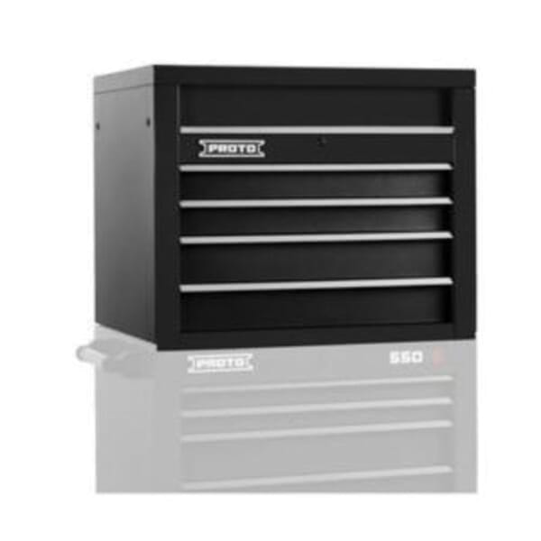 Proto J553427-4BK 550S Heavy Duty Top Chest, 27 in H x 34 in W x 25-1/4 in D