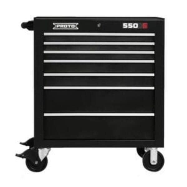 Proto J553441-7BK 550S Heavy Duty Roller Cabinet, 41 in H x 34 in W x 25-1/4 in D