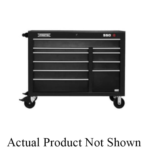 Proto J555041-10DBPD 550E Power Workstation, 41 in H x 50 in W x 25-1/4 in D