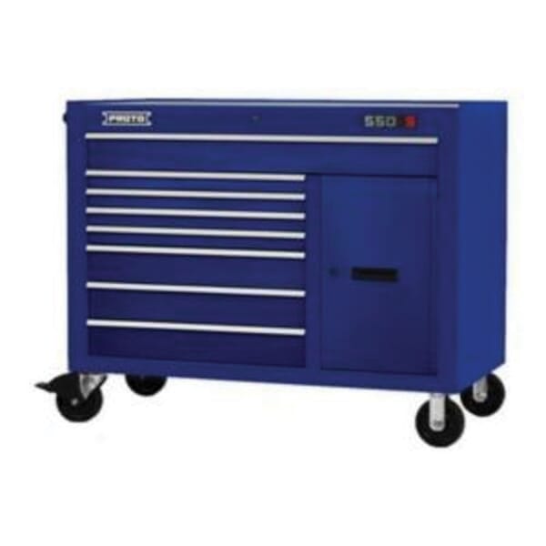 Proto J555041-8BL-2S 550S Heavy Duty Workstation, 41 in H x 50 in W x 25-1/4 in D