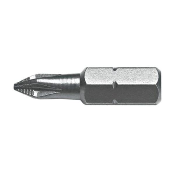 Proto J60010 Insert Bit, #2 Phillips ACR Point, 1 in OAL, Steel