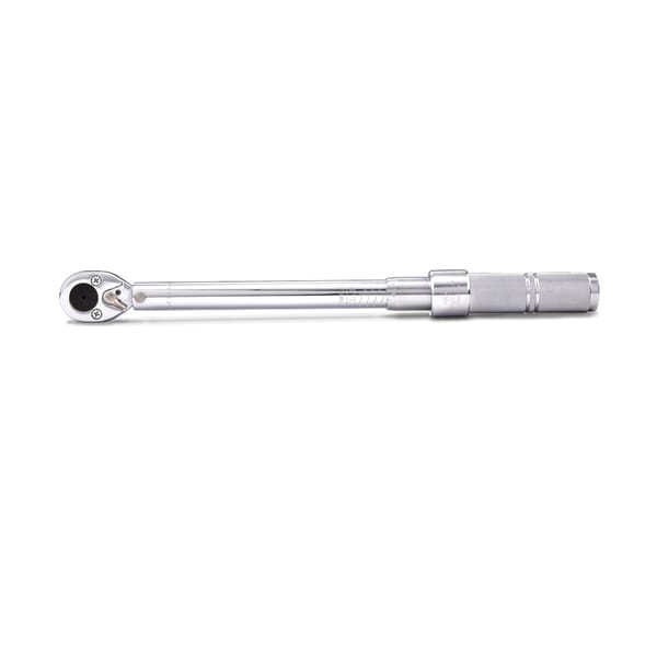 Proto J6008CXCERT CXCERT Micrometer Torque Wrench, 1/2 in Drive, 16 to 80 ft-lb, Ratcheting Head, 0.5 ft-lb Graduation, 15-1/2 in OAL, ASME B107.300-2010, TO33K6-4-2193-1