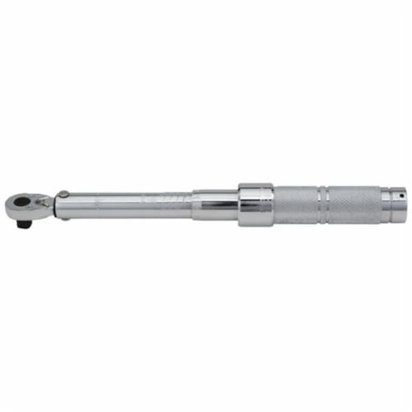 Proto J6014C C Series Micrometer Torque Wrench, 1/2 in Drive, 50 to 250 ft-lb, Ratcheting Head, 1 ft-lb Graduation, 27-1/8 in OAL, ASME B107.14M