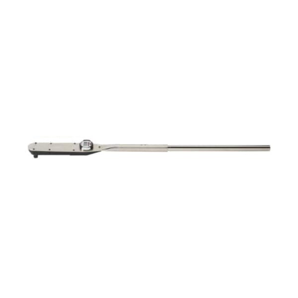 Proto J6347 Electronic Dial Torque Wrench, 3/4 in Drive, 60 to 600 ft-lb, Fixed Head, 1 in-lb Graduation, 22 in OAL, ASME B107.28, ISO 6789