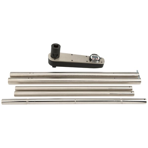 Proto J6351 Electronic Dial Torque Wrench, 1 in Drive, 200 to 2000 ft-lb, Fixed Head, 1 ft-lb Graduation, 125 in OAL, ASME B107.28, ISO 6789