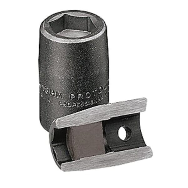 Proto ProtoGrip J7418PF High Strength Magnetic Power Standard Length Socket, Imperial, 1/2 in Square Drive, 9/16 in Hex Socket