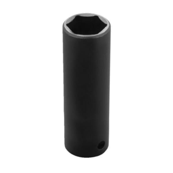 Proto TorquePlus J7019MHT Deep Length Thin Wall Socket, Metric, 3/8 in Square Drive, 19 mm