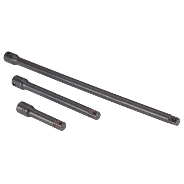 Proto TorquePlus J7277A Locking Socket Extension Set, 3/8 in Drive, 3 Pieces, Black Oxide