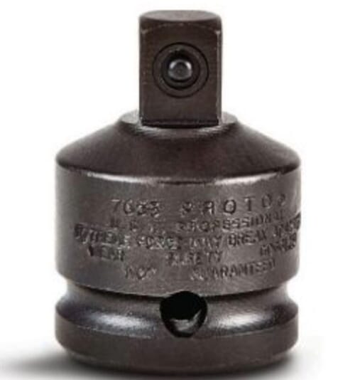Proto J7653 Impact Socket Adapter, Black Oxide, 3/4 in Female