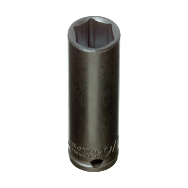 Proto TorquePlus J7724H Deep Length Socket, Imperial, 3/8 in Square Drive, 3/4 in