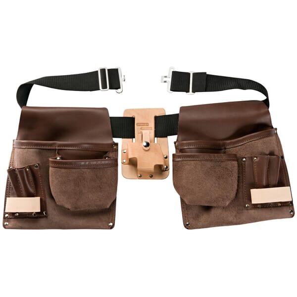 Proto J95120 Professional Construction Pouch, 12 in H, 11 Pockets, Leather