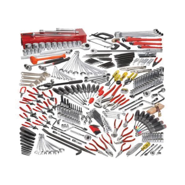 Proto Ergonomics J99710 Intermediate SAE Master Tool Set, 1/4 in, 3/8 in, 1/2 in, 3/4 in Drive, 272 Pieces