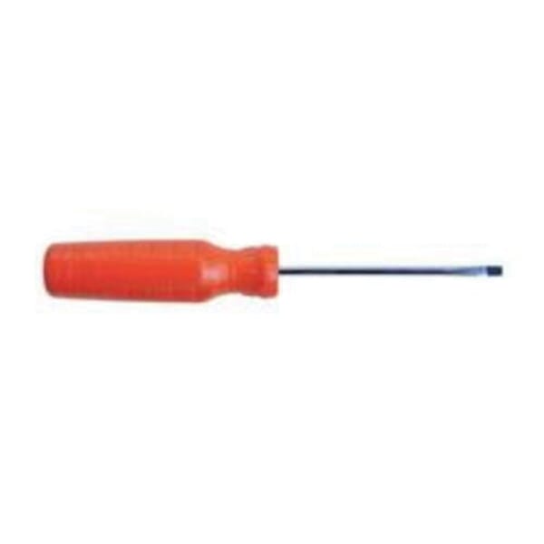 Proto DuraTek JC31604R Screwdriver, 3/16 in Cabinet/Slotted Point, Alloy Steel Shank, 7 in OAL, Black Oxide/Polished Chrome, ASME B107.15