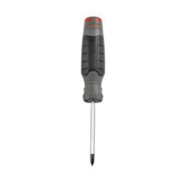 Proto JP0306R Screwdriver, #3 Phillips Point, Alloy Steel Shank, 10-3/8 in OAL, Black Oxide/Polished Chrome, ASME B107.15