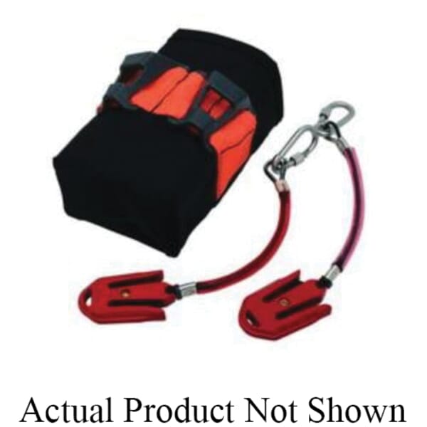 Proto JPSTLPKT2 Tethered Pocket Kit, Dual Dock, Nylon, Black/Orange