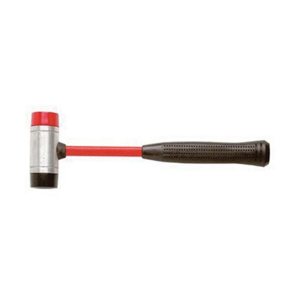 Proto JSF105HM Soft Face Hammer With SF10 Tip, 11 in OAL, 1 in, 1 to 2.9 in Face Range, 0.6 lb Replaceable Face Steel Head, Fiberglass Handle