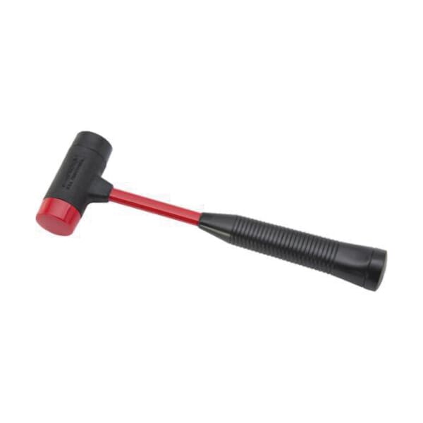 Proto JSF200HM Soft Face Hammer With SF20 Tip, 14 in OAL, 2 in, 1 to 2.9 in Face Range, 23 oz Replaceable Face Steel Head, Fiberglass Handle
