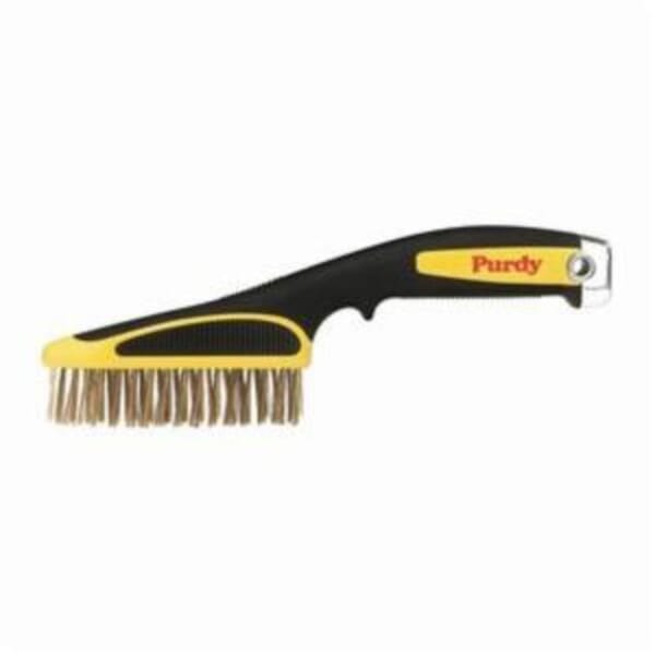 Purdy 140910200 Wire Brush, 2 in W x 2 in THK Stainless Steel Brush, 14 in OAL