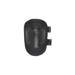 Pyramex BKP200, PE Plastic Cap, 600D Polyester/EVA Foam Pad, Button/Clip Closure, Polyester Strap, Black