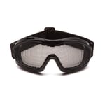 Pyramex G9WMG Low Profile Safety Goggles, Anti-Fog/Wire Mesh Steel Mesh Lens, Elastic Strap, Specifications Met: ANSI Z87.1-2015