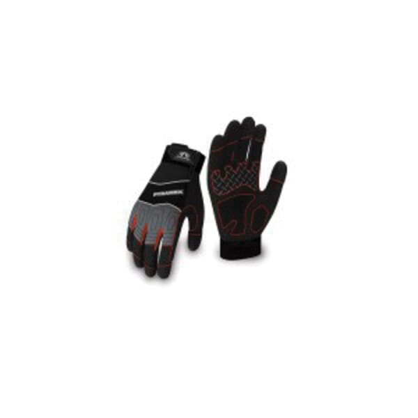 Pyramex Medium Duty Trade Work Gloves, Neoprene/Spandex/Synthetic Leather, Elastic Cuff, ANSI Cut-Resistance Level: 2