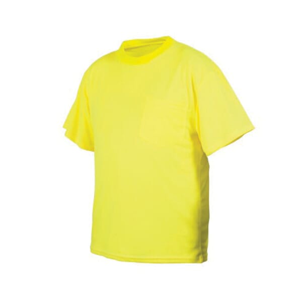 Pyramex RTS21NS T-Shirt, Hi-Viz Lime, Polyester